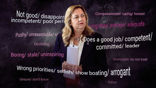 Palaszczuk leadership poll art work