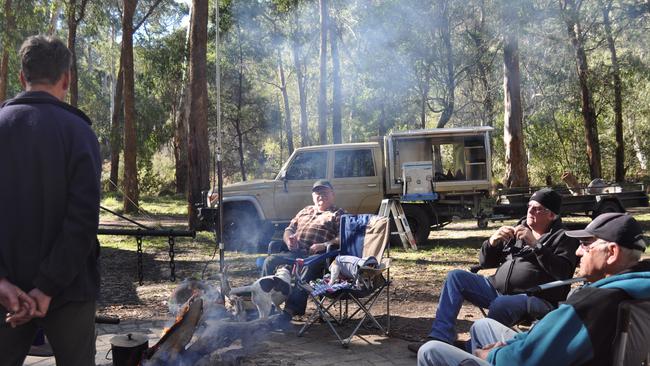 Russell Hill was an experienced camper along with Mr Ashlin