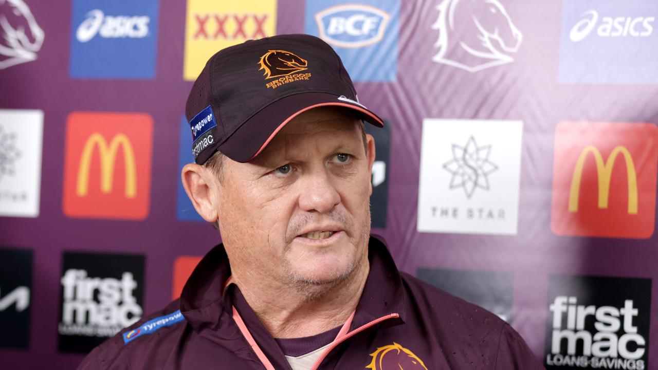 Kevin Walters has been ruled out of the Broncos Magic Round clash against Manly. Picture: Steve Pohlner.