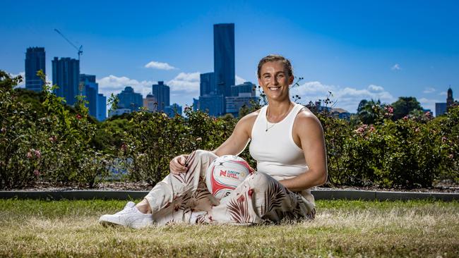 Gabi Simpson says there is a huge inequality in the amount of money going into netball compared to male-dominated sports. Picture: NIGEL HALLETT