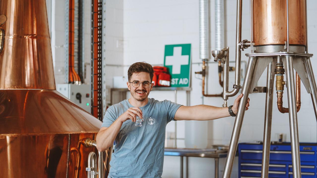 Seabourne's head distiller Thiago Lopes.