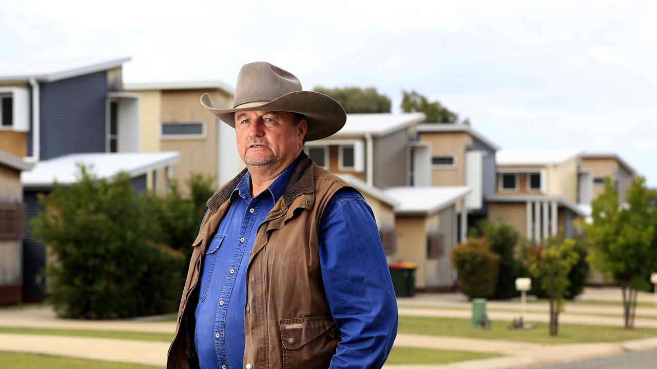 Tony Phillips is a long-term resident of Glenden and says he’ll never leave. Picture: Adam Head