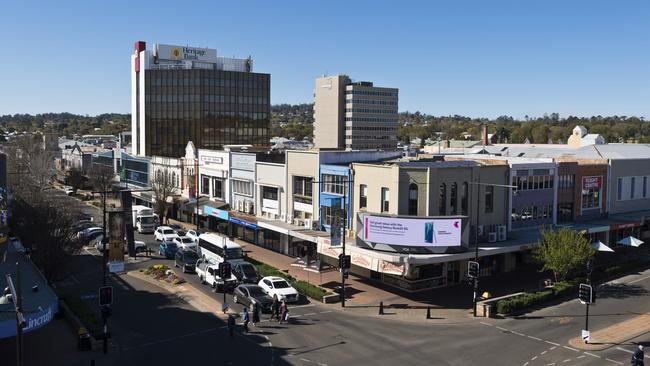 Ruthven St in the Toowoomba CBD. Picture: Kevin Farmer