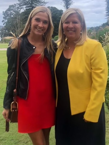 Mental Health minister Bronnie Taylor with her daughter Holly. Picture: supplied