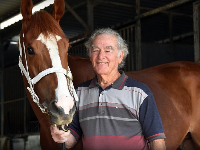 Well known Sunshine Coast racing trainer Trevor Miller. Picture: Patrick Woods.