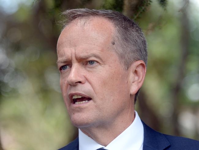 Slap down.... Opposition Leader Bill Shorten spoke to Senator Dastyari.