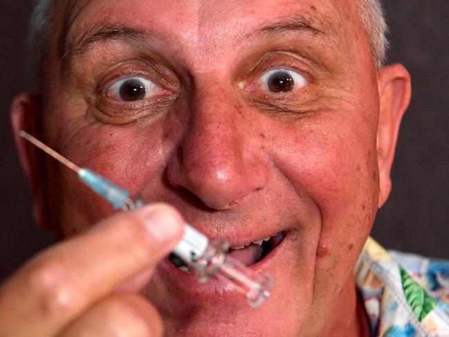 Townsville radio icon Steve ÃPriceyÃ Price OAM has lent his voice to a campaign to encourage north Queensland locals to get their 'flu shots. Picture: Evan Morgan