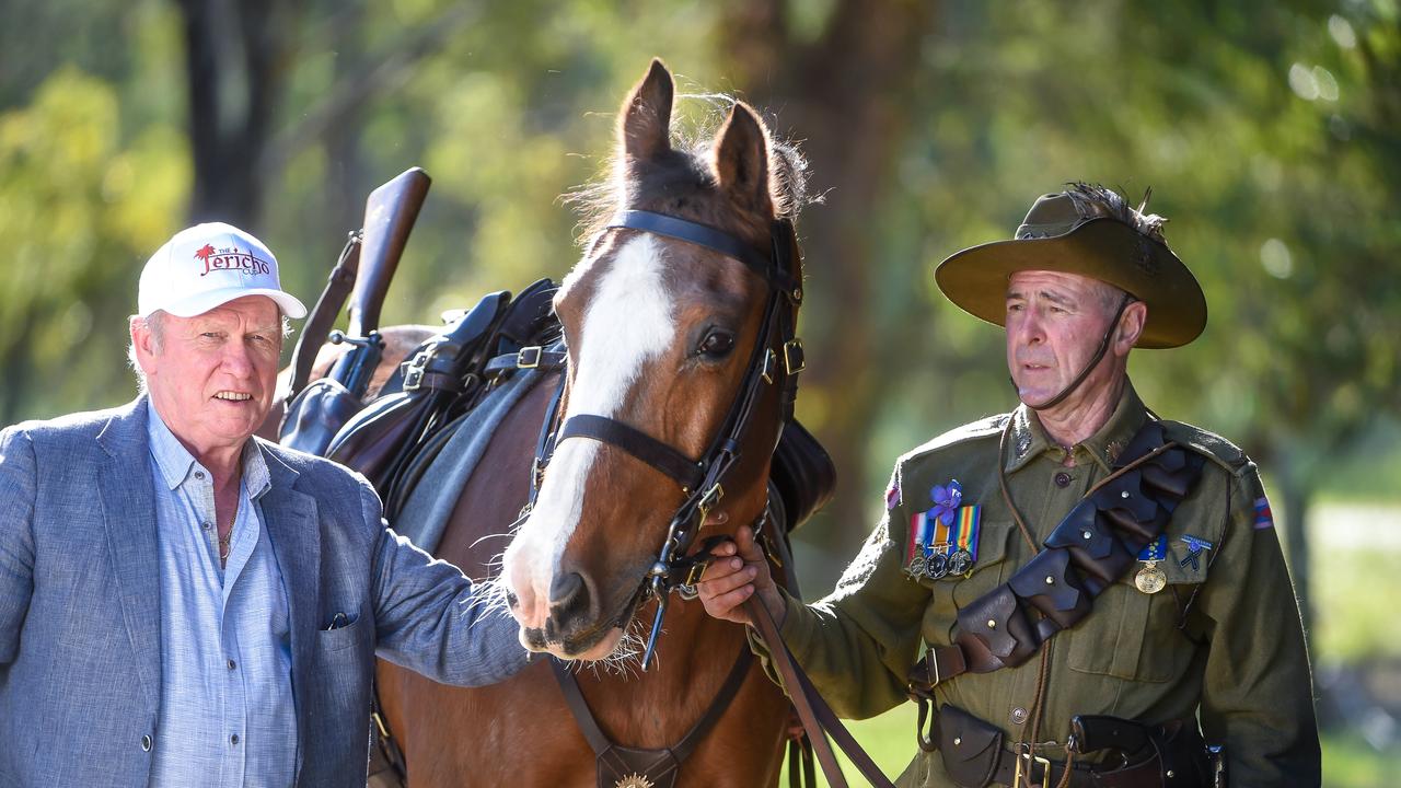 Bill GIBBINS With Light Horse