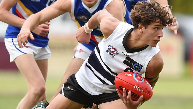 Alex Federico playing for the Northern Knights a couple of years ago. He is now joining the Magpies next year. Picture: David Smith