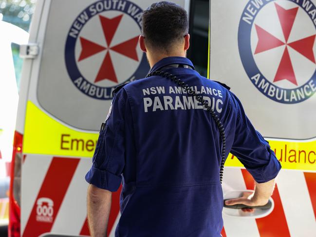 SYDNEY, AUSTRALIA - OCTOBER 05 2020:NSW Ambulance Services in Sydney Australia, on OCTOBER 05 2020. Picture: NCA Newswire / Gaye Gerard