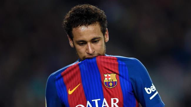 Barcelona's Brazilian forward Neymar.