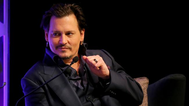 Fair to say, Johnny Depp is no fan of our new Deputy Prime Minister. Picture: Mark Davis/Getty Images