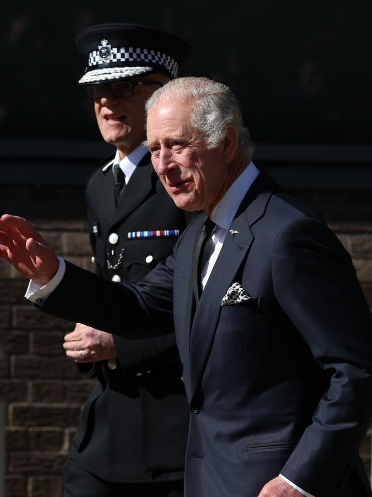 The new King has barely had a moment to himself since his mother died. Picture: Hollie Adams/Getty Images