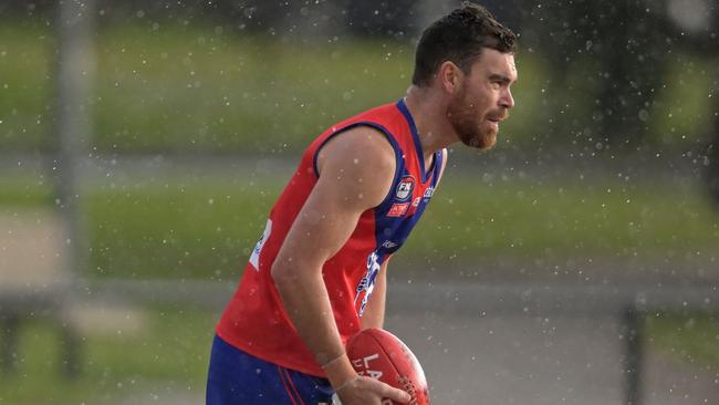 Shannon Bennett in action for Mernda. Picture: Andy Brownbill