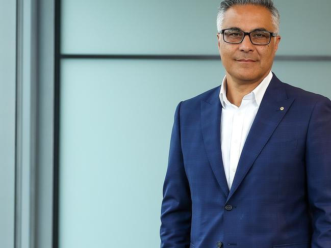 MELBOURNE, AUSTRALIA- NewsWire Photos 19 April, 2021 : CEO of Latitude Financial Services , Ahmed Fahour in the Melbourne office. Picture : NCA NewsWire / Ian Currie