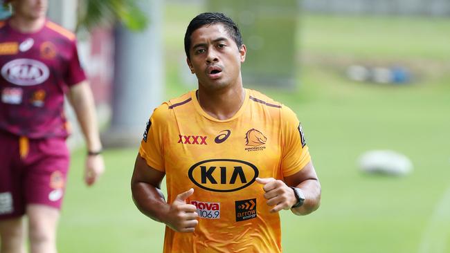 Anthony Milford admits he’s not the best trainer but he makes an effort every week. Picture: Liam Kidston