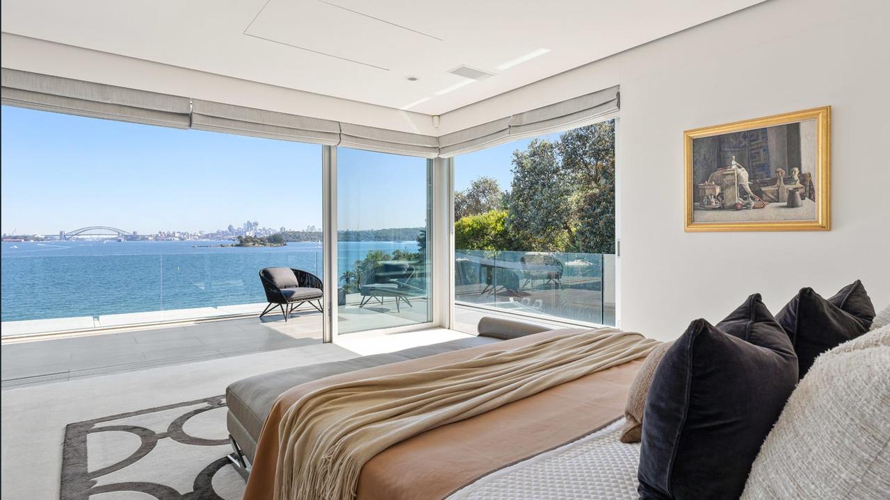 There are five bedrooms.