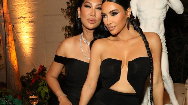 Kimora Lee Simmons and Kim Kardashian. Picture: Chelsea Lauren/Shutterstock/Media Mode