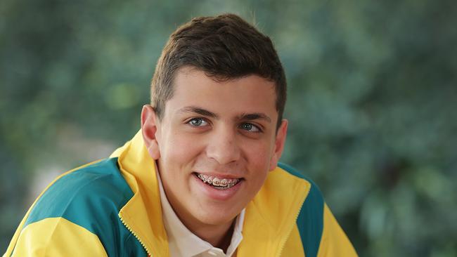 Matthew Sharp started playing Water Polo less than 3 years ago and has now made the Australian team.