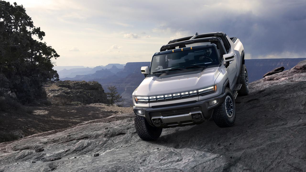 The Hummer EV has a removable roof.