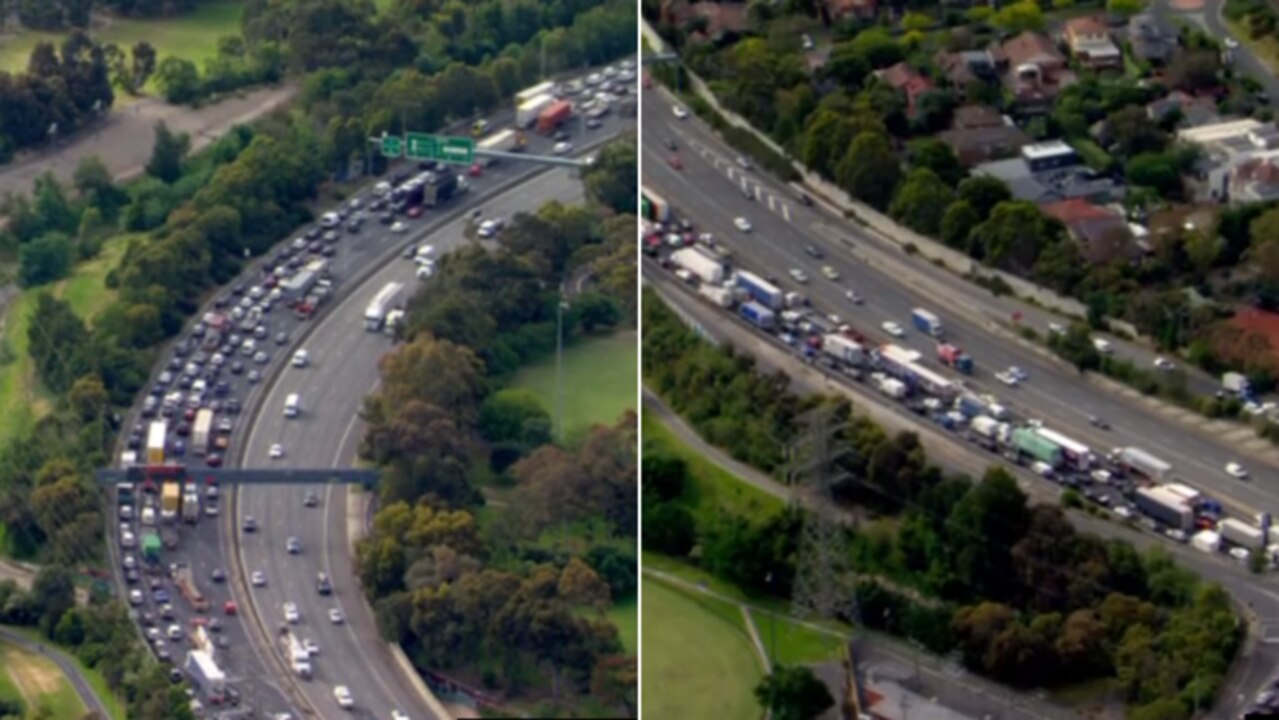 Melbourne Crash Woman Hit By Truck On Monash Freeway Traffic Delays Au — Australia 8039