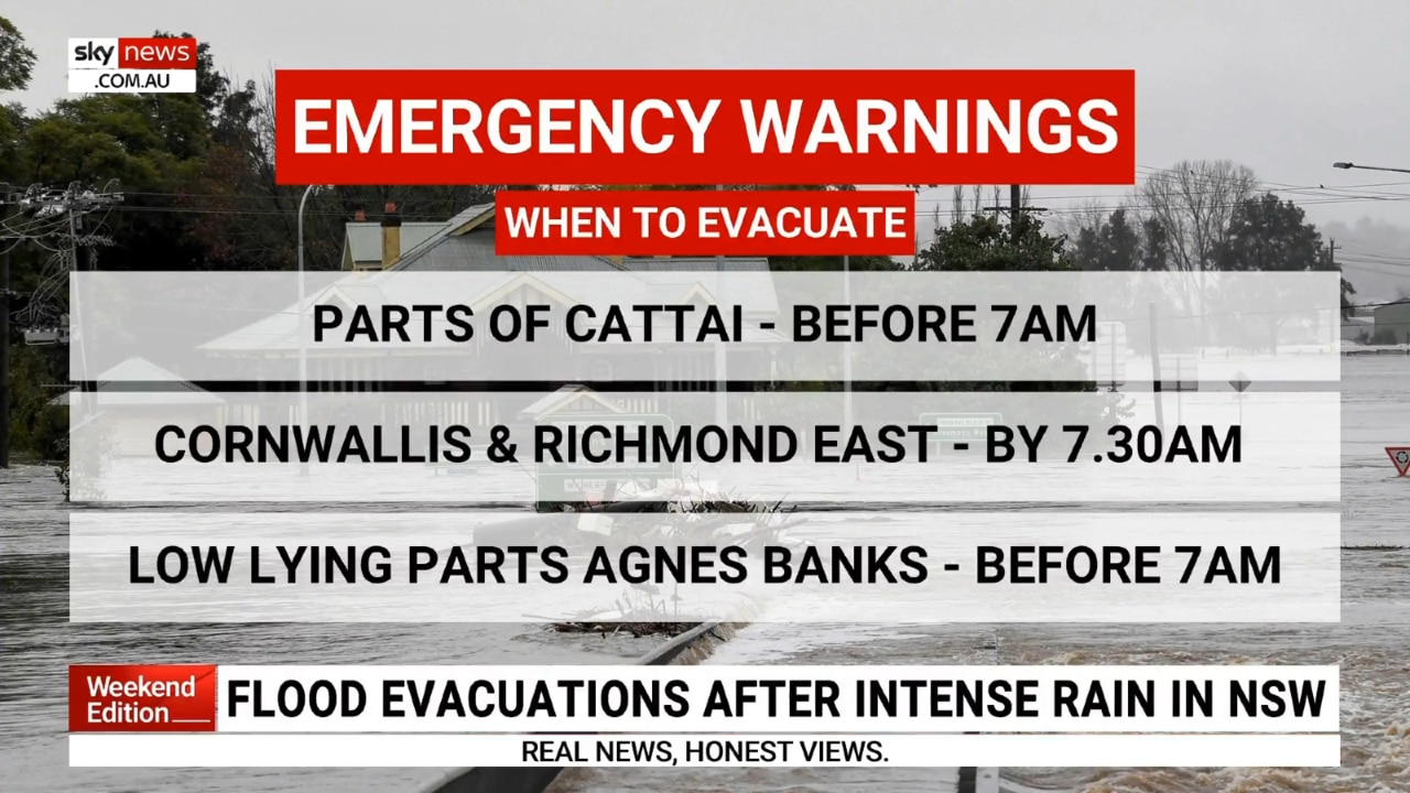 Fresh warnings issued as heavy rain continues to hit parts of New South ...