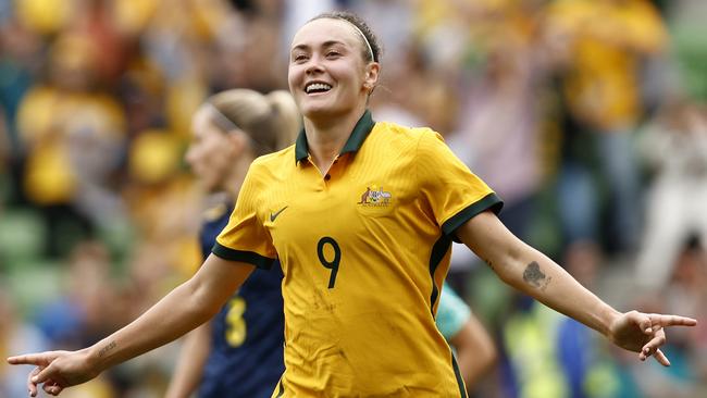 Caitlin Foord of the Matildas. Picture: Getty Images