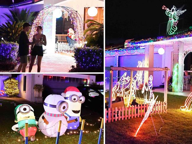 30+ photos: Quiet cul-de-sac’s epic Christmas light displays