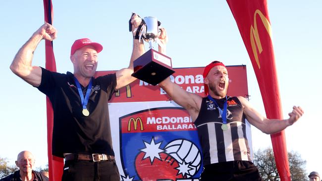 Darley won last year’s premiership in the Ballarat league. Picture: Hamish Blair