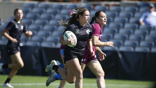 Mahlie Cashin NRL Schoolgirls Cup NSW Grand Final. Picture: Warren Gannon Photography