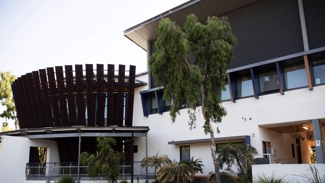 A building on the CDU campus. Eight CDU international students have deferred their studies in the wake of the coronavirus outbreak. Picture: Keri Megelus