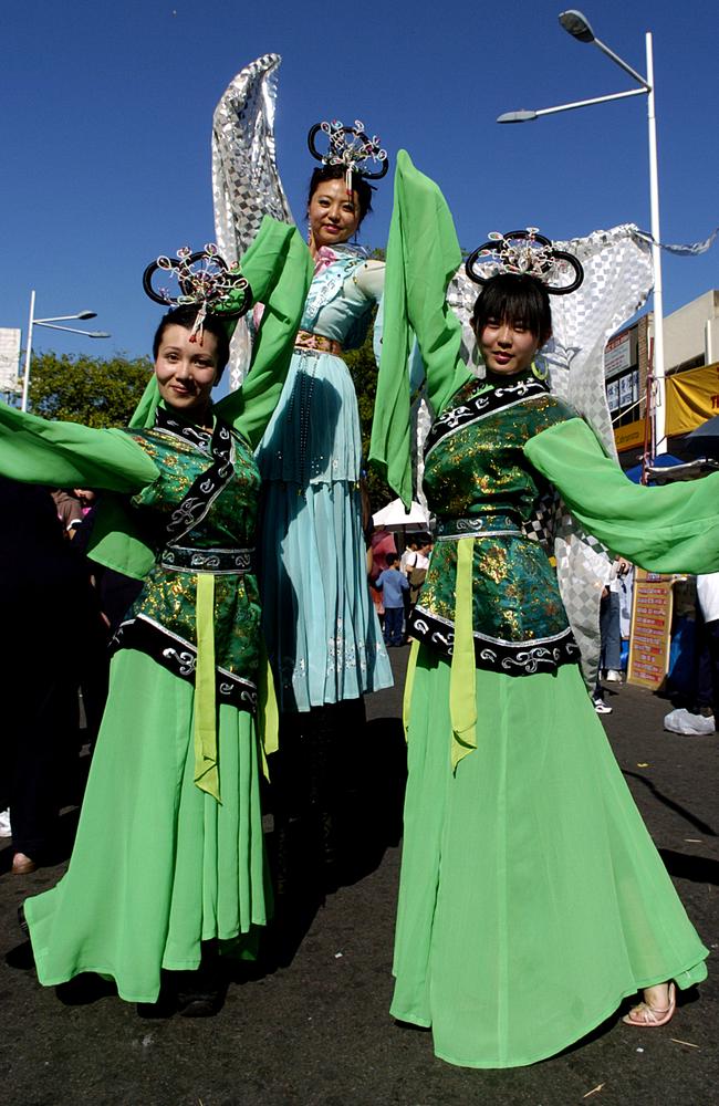 Moon Festival at Cabramatta in 2006. Picture: Darren Edwards