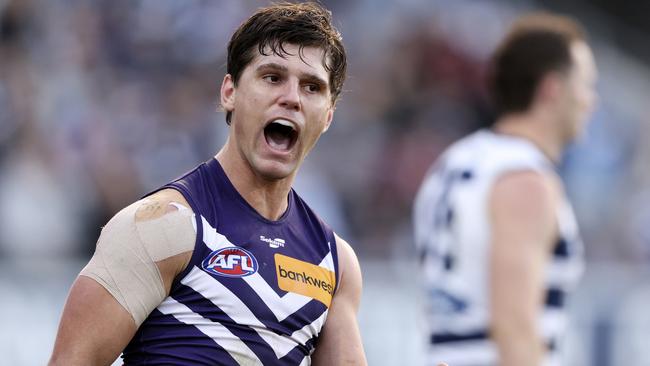 Lachie Schultz left the Dockers for Collingwood. Picture: Martin Keep/Getty Images