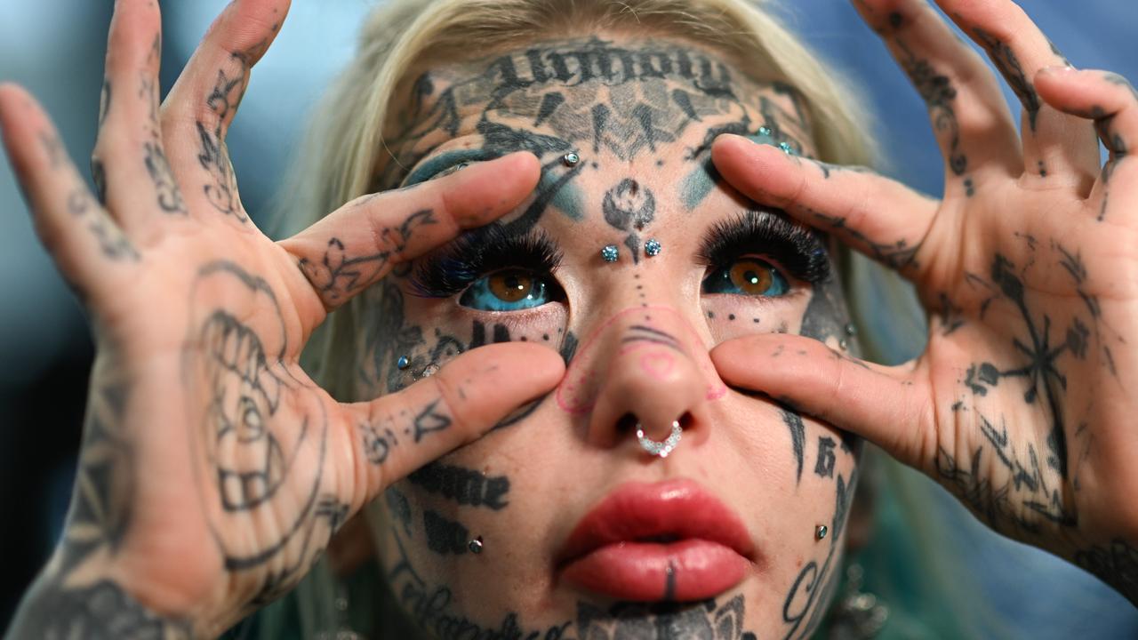 Insane detail about Australia’s ‘most tattooed woman’