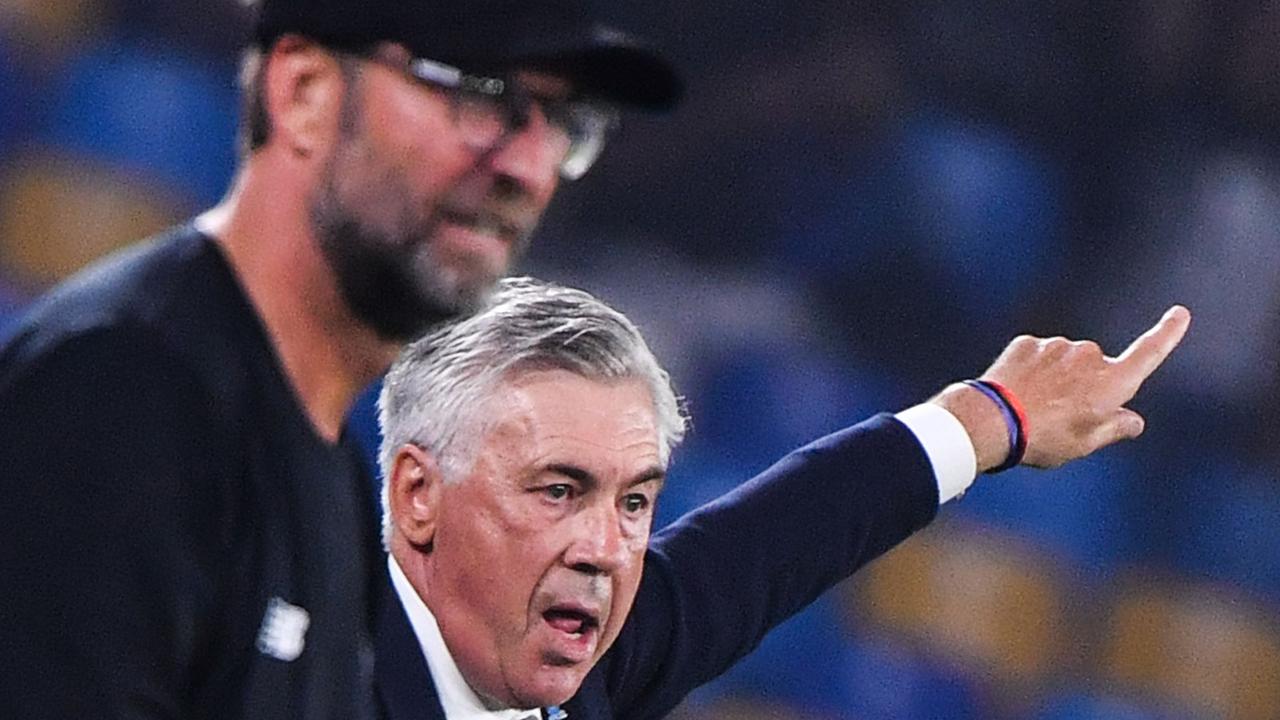 Napoli head coach Carlo Ancelotti had a positive message for Jurgen Klopp