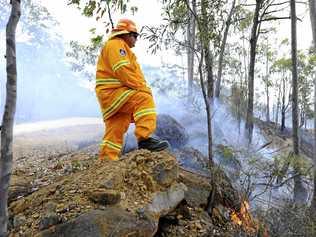 UNNECESSARY PANIC: Rural firefighter says social media helps spread misinformation and causes panic in fire situations. Picture: JoJo Newby