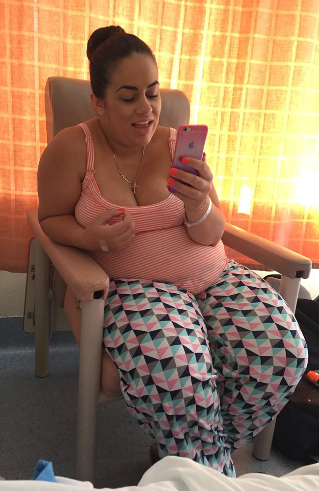 Melissa, who weighed 107kg, said she had always struggled with her weight. Picture: The Healthy Mummy