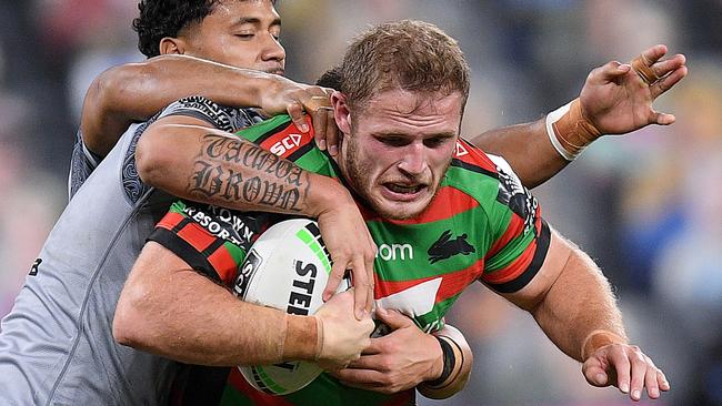 Tom Burgess has been offered to rival clubs. Picture: AAP Image/Dan Himbrechts