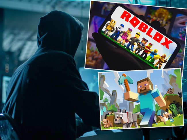 Convicted pedophiles will be banned from playing popular kids games like Roblox and Minecraft, but parents will need to wait a year for the extra protections to come into force. Pictures: Supplied