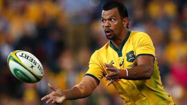 Kurtley Beale will play a pivotal role for the Wallabies against the Springboks. Picture: Getty Images