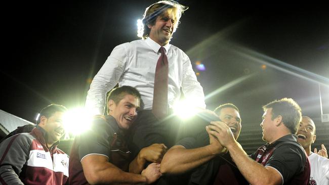 Des Hasler brings glory back to Manly in 2011.