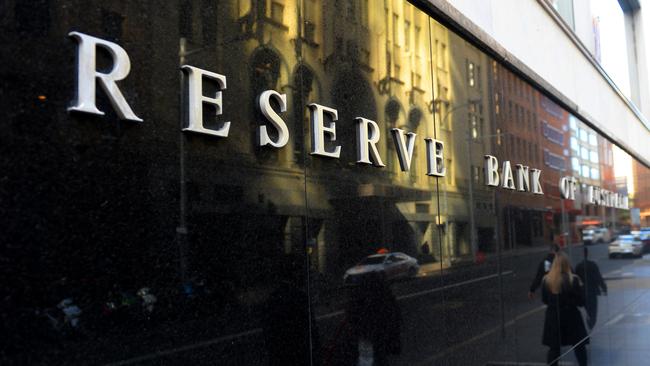 The Reserve Bank building in Sydney’s Martin Place. Picture: NCA NewsWire / Jeremy Piper