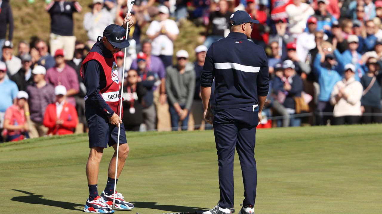 Tensions rose during day two of the Ryder Cup.