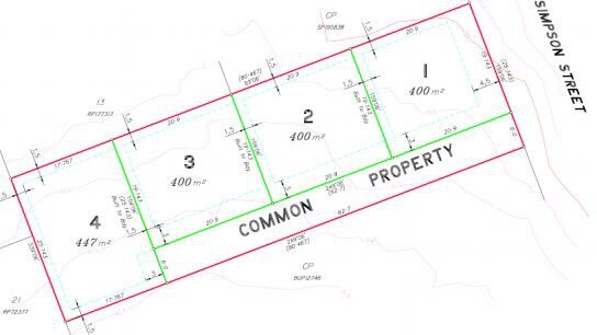 The Sunshine Coast Council has received an application for four new lots on Beerwah’s main street.