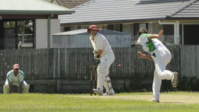 Phil Dalli has played first and second grade for a long time and hasn’t grown tired of the bat in his hand. Picture: Doug Eaton.