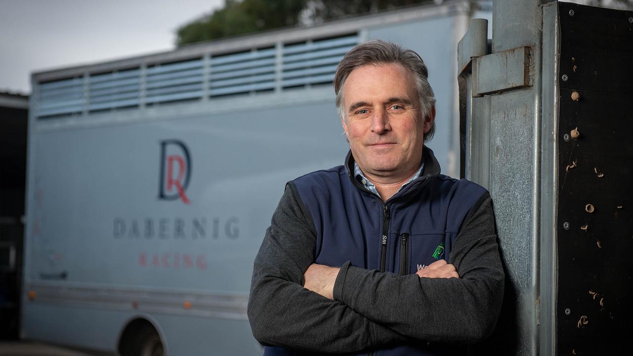 Tom Dabernig wanted to start his own training operation that could hopefully turn into a family business. Picture: Robin Sharrock