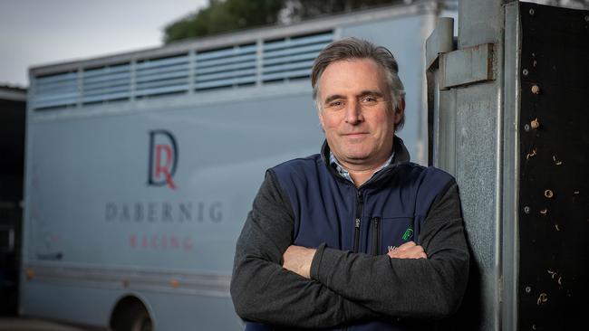 Tom Dabernig wanted to start his own training operation that could hopefully turn into a family business. Picture: Robin Sharrock