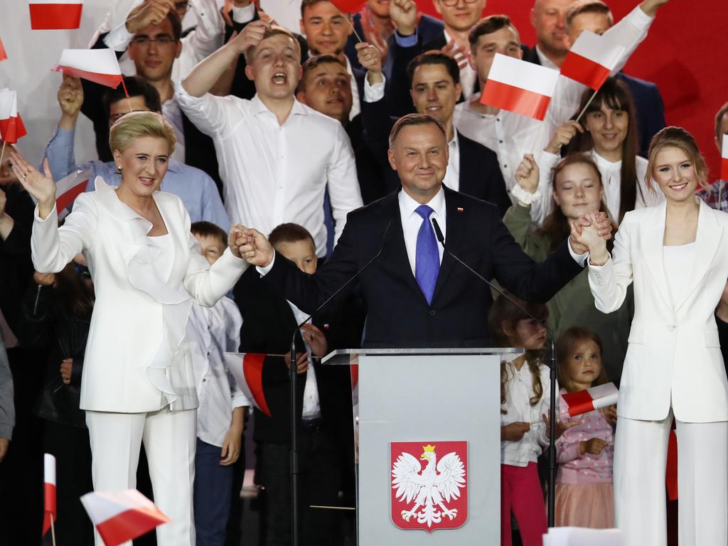 Poland’s Andrzej Duda Wins A Second Term In Run Down To Wire The Australian