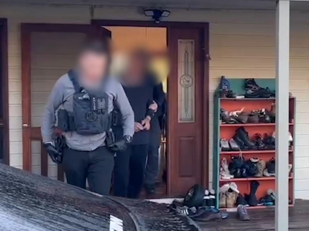 The 45-year-old man was arrested at Werombi. Picture: AFP