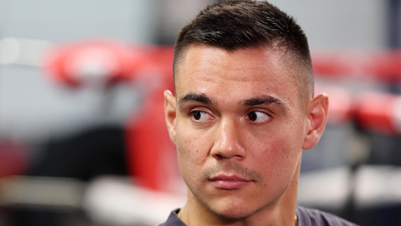 A member of Terrell Gausha’s camp had some brutal words for Tim Tszyu. (Image/Josh Woning)